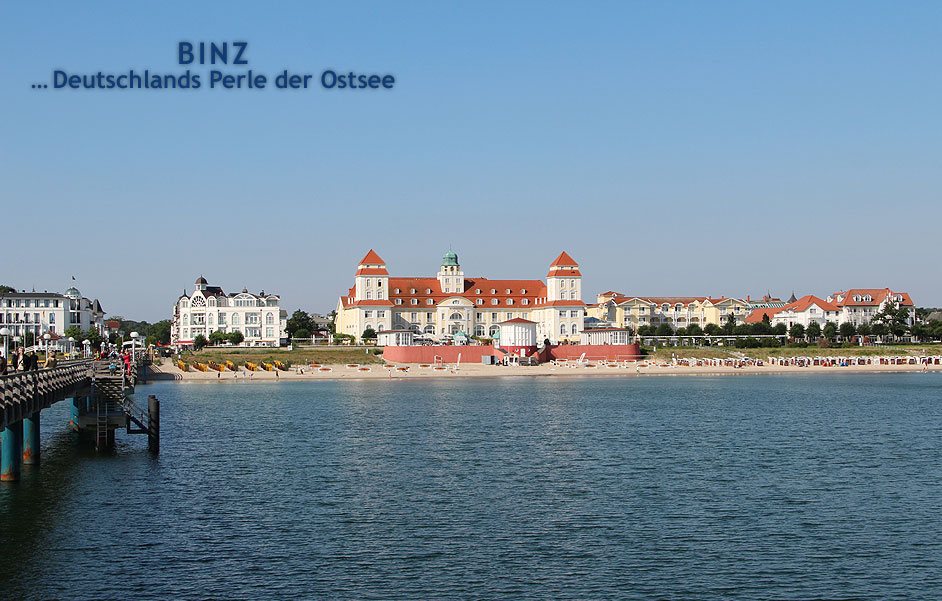 Binz Deutschlands Perle der Ostsee. Idealer Urlaubsort zum erholen und geniessen